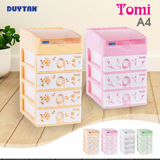 Tủ nhựa duy tân tomi a4 3 ngăn, 4 ngăn, 5 ngăn; nhiều màu - hàng chính hãng