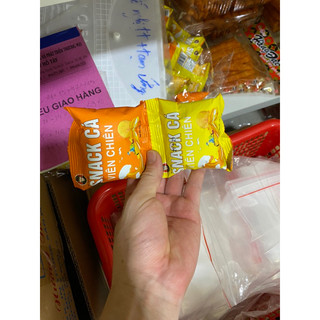 snack 2k bim bim hình cá viên, thương hiệu ba anh em food