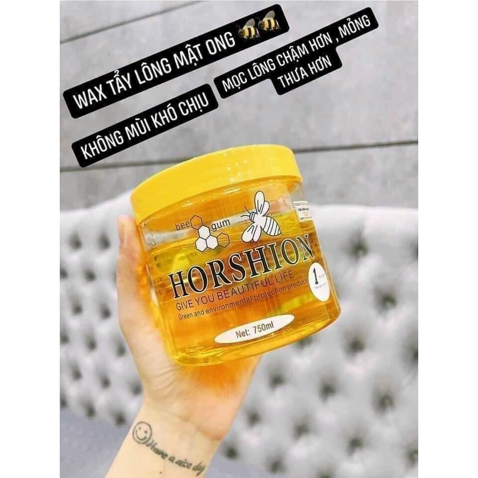 Wax lông mật ong Horshion hũ 750ml