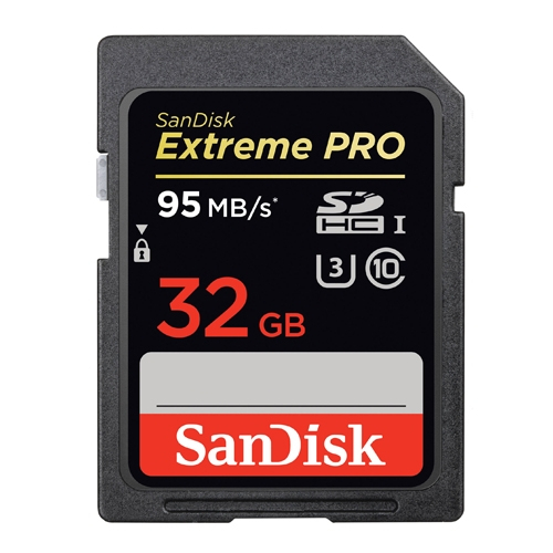 Thẻ SDHC™ Extreme Pro® 32GB MB/s 4K U3 UHS-I