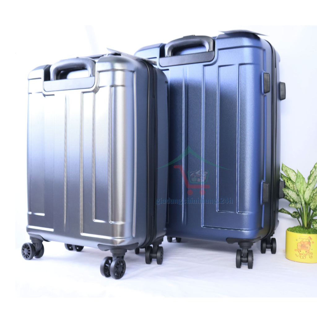 🌺 VALI LOCKNLOCK LTZ619 BÁNH XE XOAY 360 - 20INCH - MÀU NAVY & GRAY - CHÍNH HÃNG