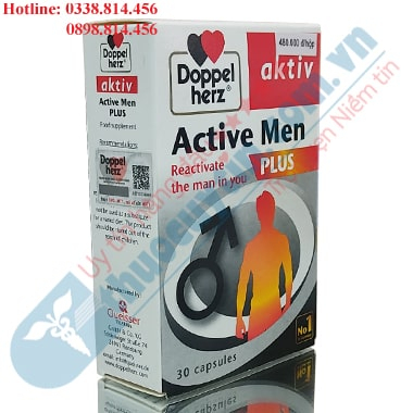 ACTIVE MEN PLUS - HỖ TRỢ TĂNG CƯỜNG SINH LÝ NAM