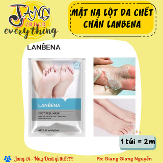 TẨY TẾ BÀO CHẾT - MASK LỘT DA CHẾT CHÂN LANBENA