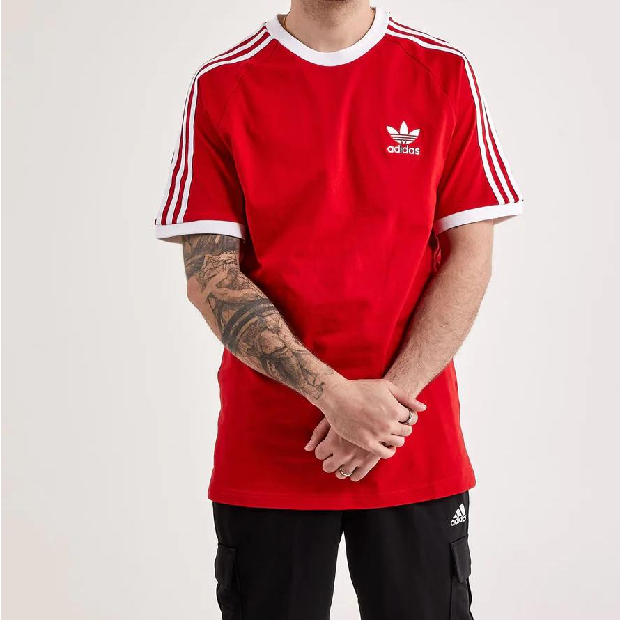 Áo Thun Chính Hãng Adidas ADICOLOR CLASSICS 3-STRIPES TEE Shop Xám Store