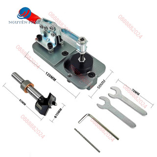 Bộ dưỡng khoan bản lề - khoan bản lề gọn nhẹ fonson tools jl35-a1
