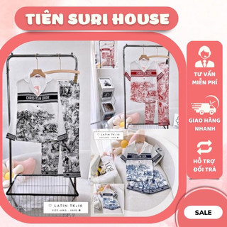 Pyjama cao cấp booboo dio size xl lụa latin thiết kế -tiên suri house