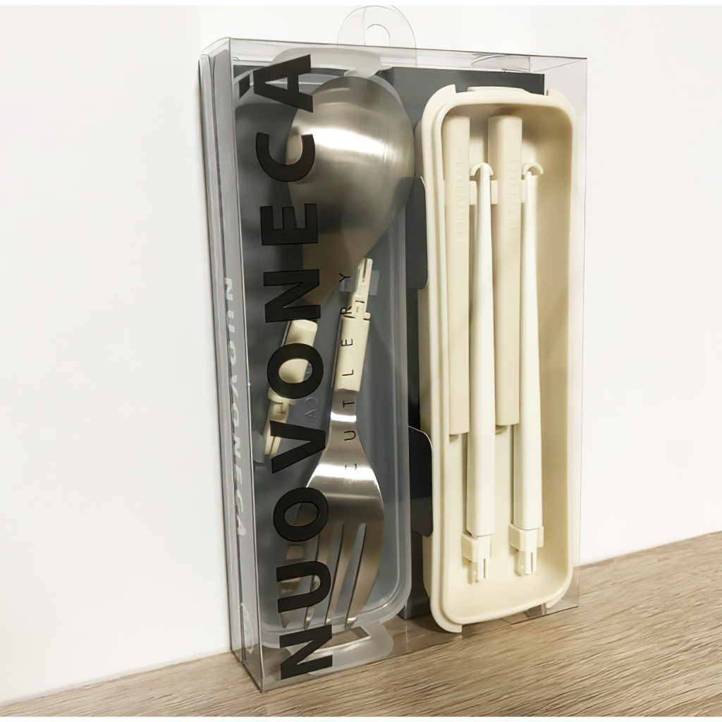 Hộp Đũa Thìa Dĩa Gấp Gọn Takeya NUOVONECA  Hàng Nhật Nội Địa - Hàng chính hãng