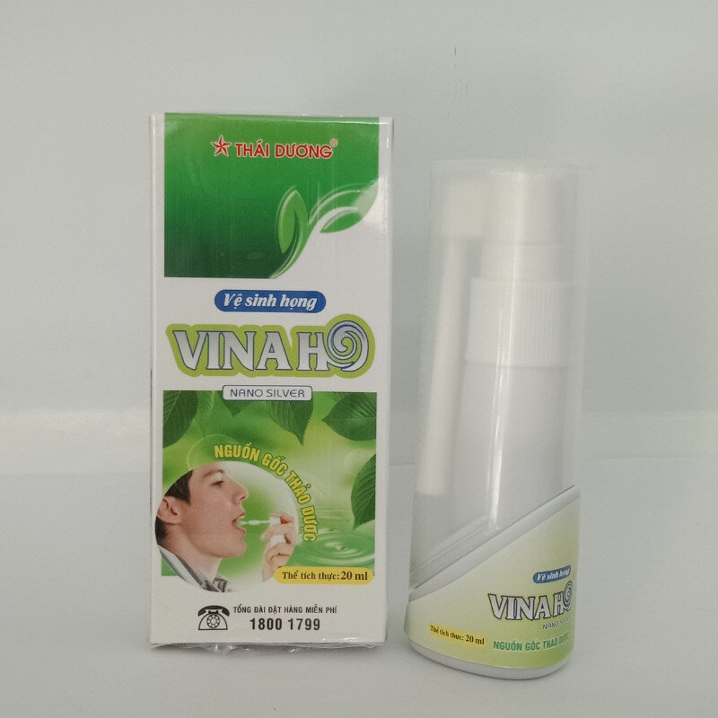 Xịt họng VINAHO Thái Dương 20ml