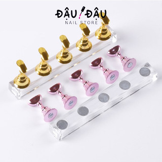 Set 5 chiếc đế gắn móng giả tập vẽ nail - đế nam châm gắn móng mẫu chuyên dụng