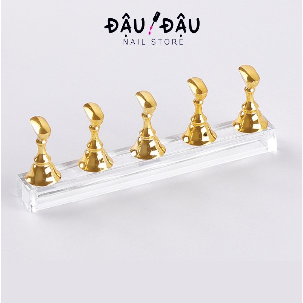 Set 5 chiếc đế gắn móng giả tập vẽ nail - đế nam châm gắn móng mẫu chuyên dụng