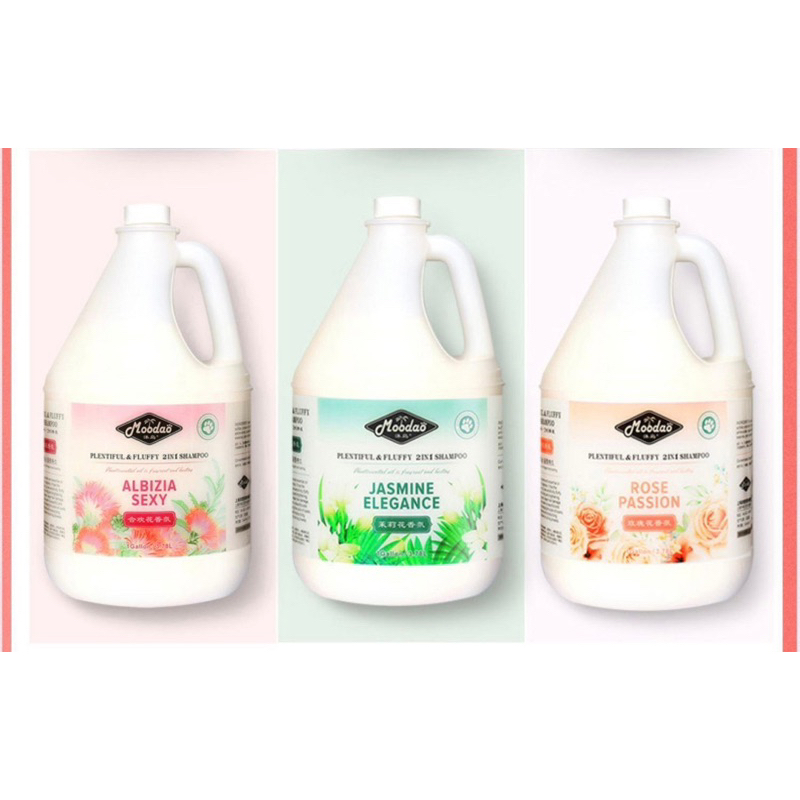 Sữa tắm Moodao 4L dành cho chó mèo các mùi