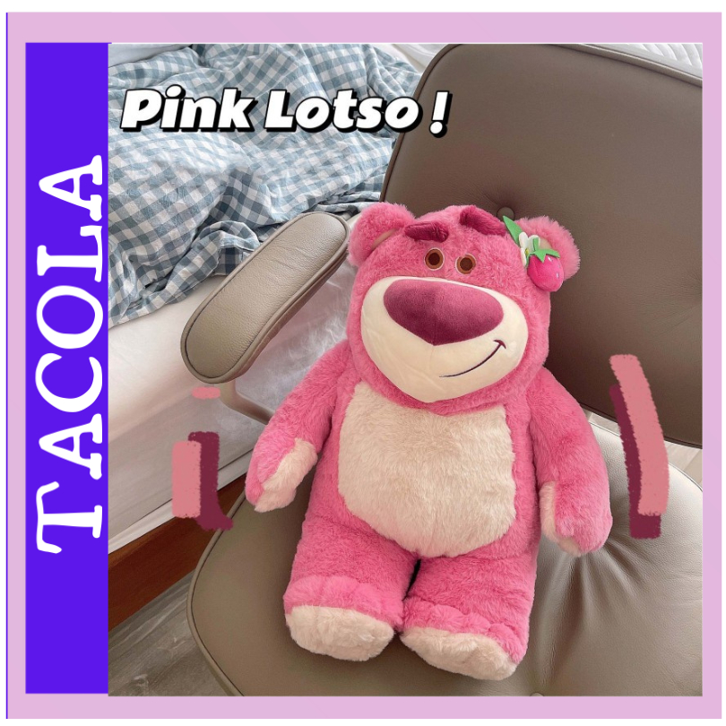 D.I.S.N.E.Y Thú Nhồi Bông Hình Gấu Dâu Tây Dễ Thương Cho Bé GB01