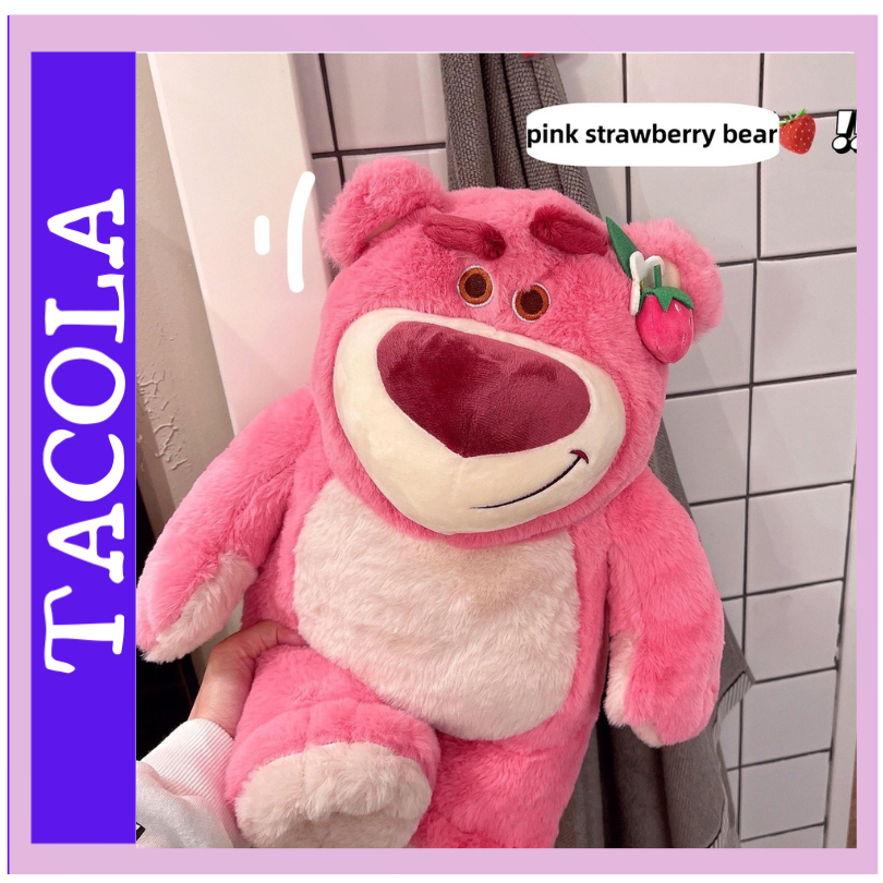 D.I.S.N.E.Y Thú Nhồi Bông Hình Gấu Dâu Tây Dễ Thương Cho Bé GB01