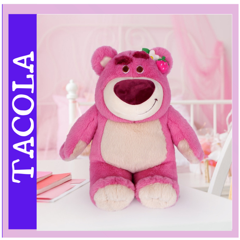 D.I.S.N.E.Y Thú Nhồi Bông Hình Gấu Dâu Tây Dễ Thương Cho Bé GB01