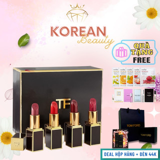 Son Tom Ford Lip Color Matte, TomFord 07 Ruby Rush Vỏ Đen Hàng Chính Hãng Có Bill Full Size