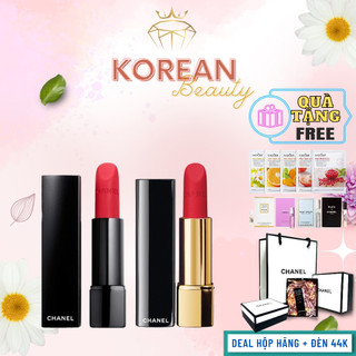 Son Chanel chính hãng, Son Chanel Rouge Allure 112 Idéal Velvet Extreme, Son lì màu đỏ tươi