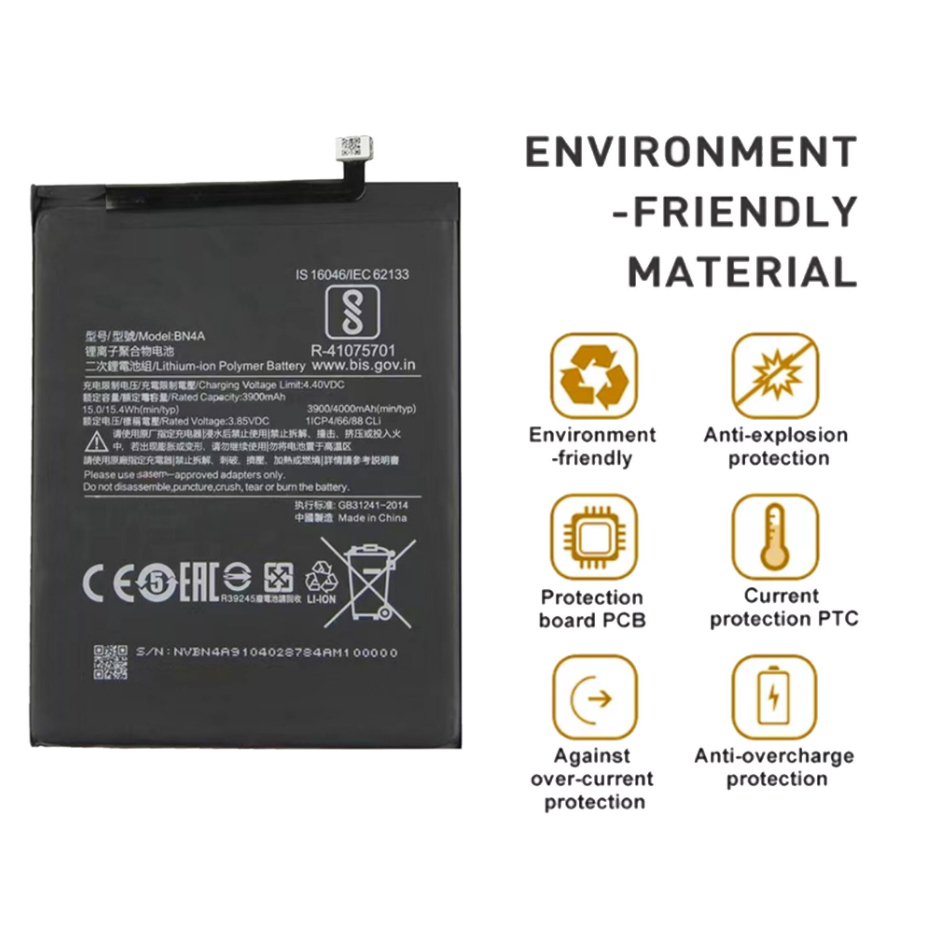 Pin zin Xiaomi Redmi note 7 / Note 7 Pro BN4A - Tặng kèm tools