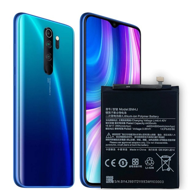 Pin Xiaomi Redmi Note 8 Pro BM4J 4500mah | Tặng kèm tools