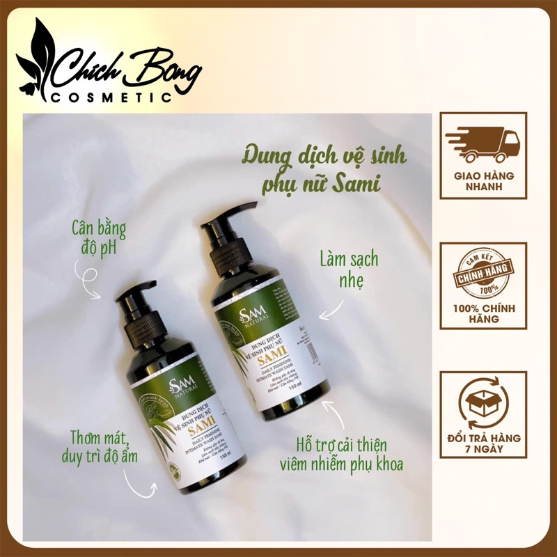 Sam Natural - Dung dich vệ sinh phụ nữ Sami