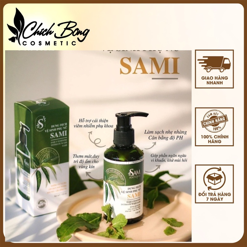Sam Natural - Dung dich vệ sinh phụ nữ Sami