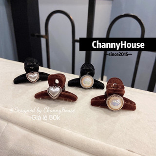 Kẹp ngoạm tóc mini full cốt nhung cao cấp cho mẹ và bé