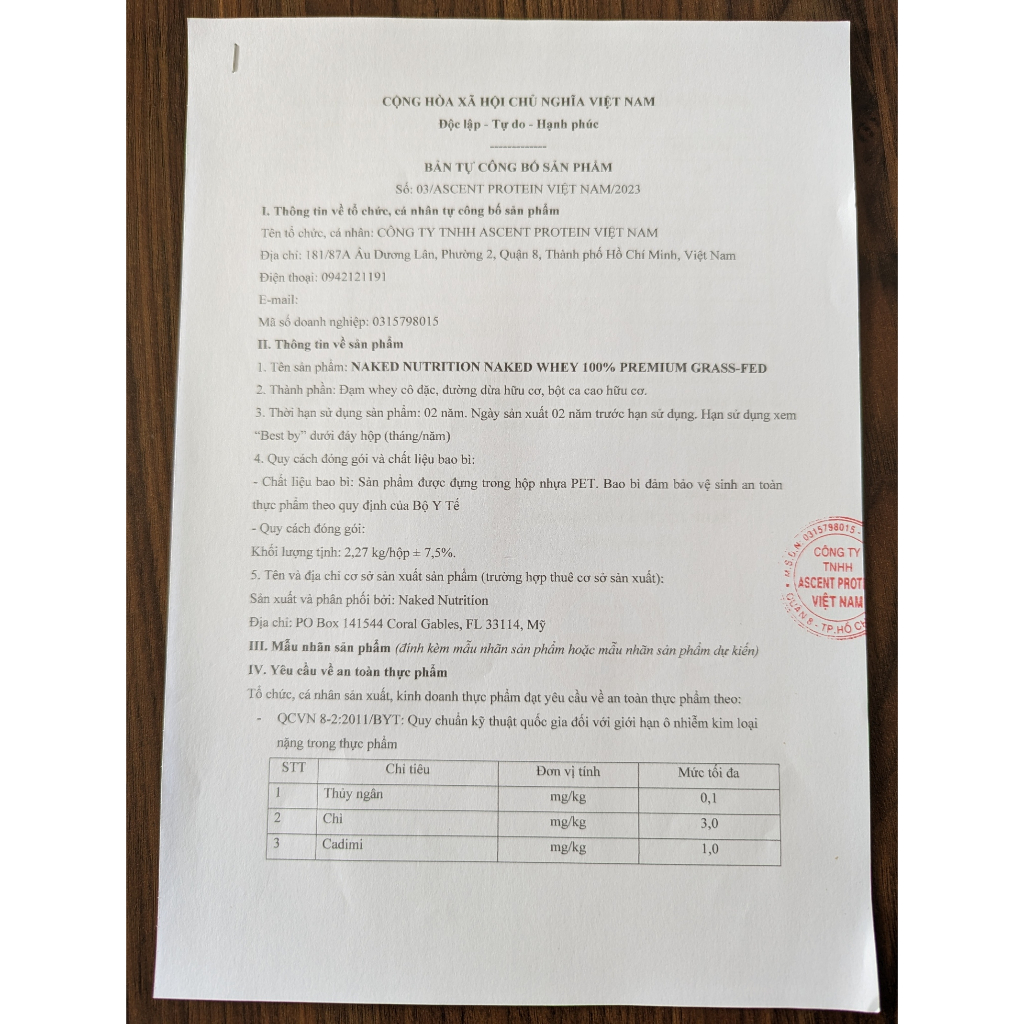 Whey tốt nhất thế giới tạp chí Insider và "An Khang" bình chọn : NAKED 76 servings 5lbs