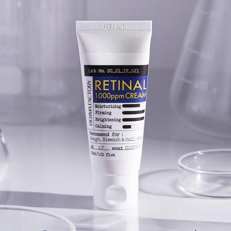Kem dưỡng đêm chống lão hóa Derma Factory Retinal 300ppm CREAM