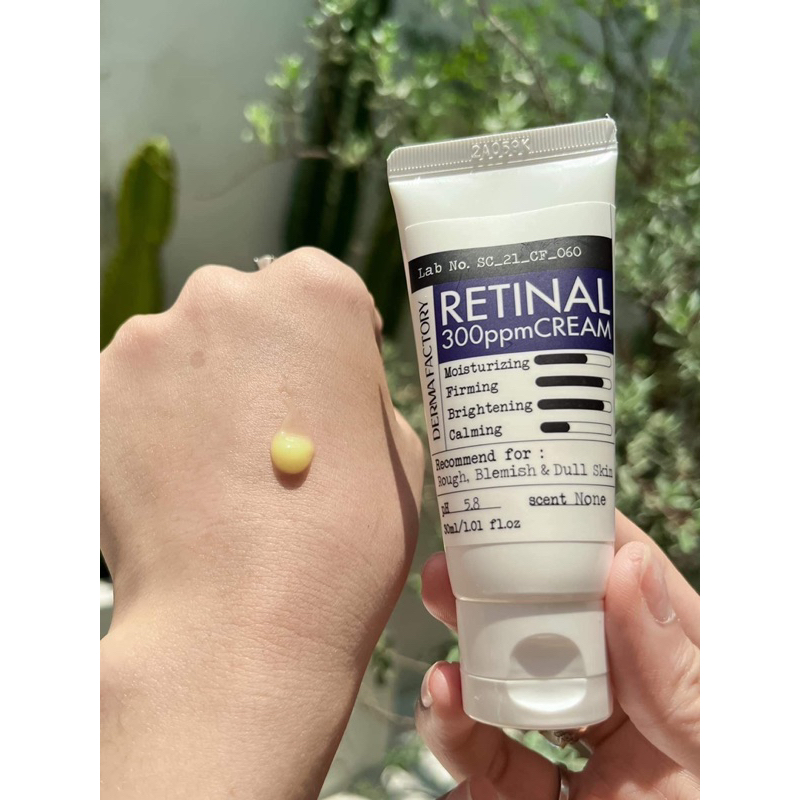 Kem dưỡng đêm chống lão hóa Derma Factory Retinal 300ppm CREAM