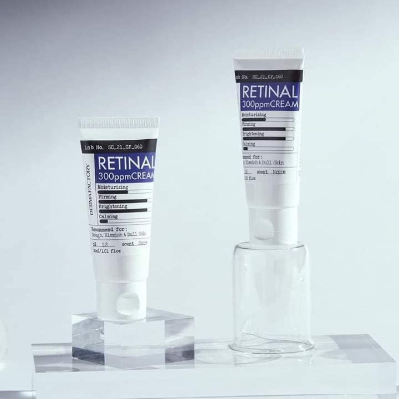 Kem dưỡng đêm chống lão hóa Derma Factory Retinal 300ppm CREAM