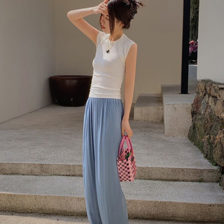 Quần Suông Đũi Lụa Cao Cấp Mùa Hè