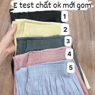 Quần Suông Đũi Lụa Cao Cấp Mùa Hè