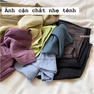 Quần Suông Đũi Lụa Cao Cấp Mùa Hè