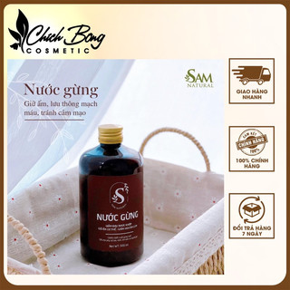 Sam Natural - Nước gừng nguyên chất (Date T10/2025)