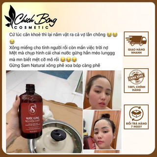 Sam Natural - Nước gừng nguyên chất (Date T10/2025)