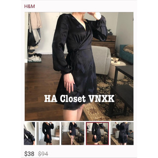 Đầm Lụa H&M Xuất Dư