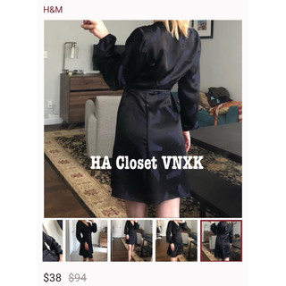 Đầm Lụa H&M Xuất Dư