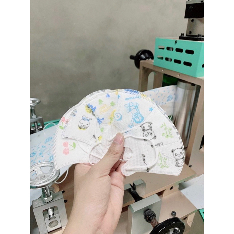 Khẩu Trang 5D Mask Kid Duy Ngọc Trẻ Em Cho Bé Kháng Khuẩn, Họa Tiết, Bền Đẹp  - Duy Ngọc Official
