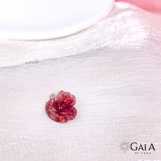 Hồ ly đá thạch anh tóc đỏ - Gaia By Yang