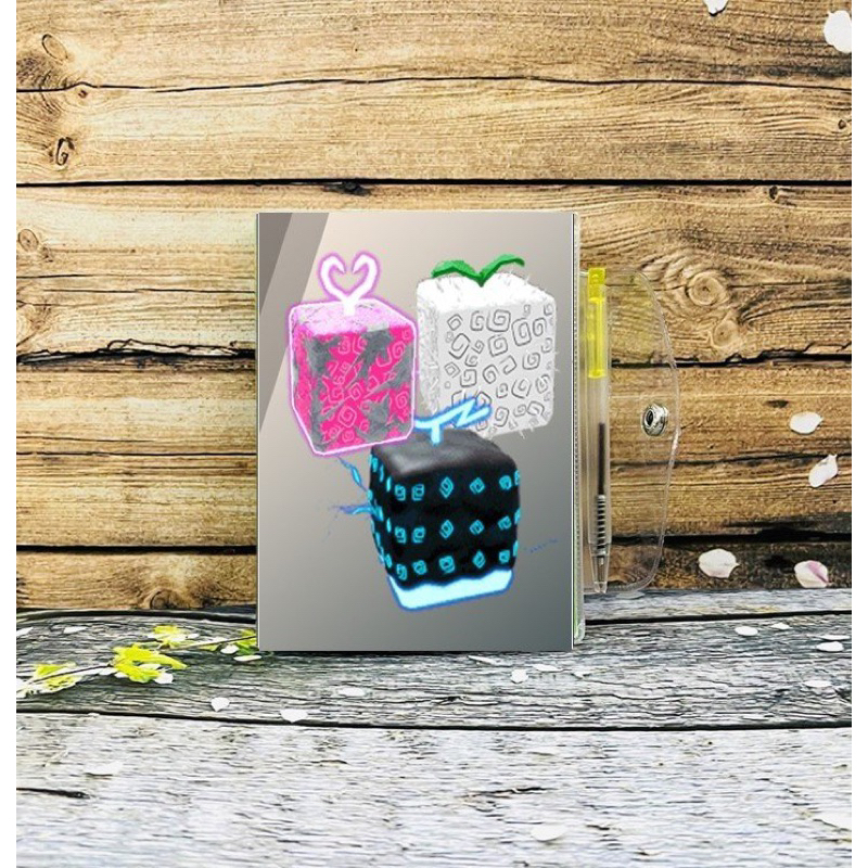 Sổ tay Blox fruits tặng kèm bút/ sổ viết hình Game Blox fruit