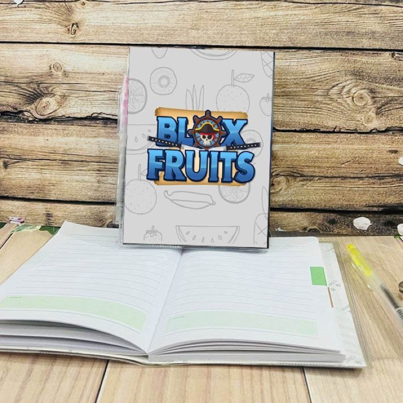 Sổ tay Blox fruits tặng kèm bút/ sổ viết hình Game Blox fruit