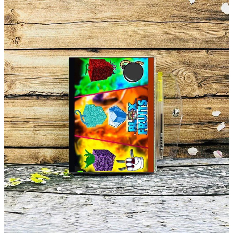 Sổ tay Blox fruits tặng kèm bút/ sổ viết hình Game Blox fruit