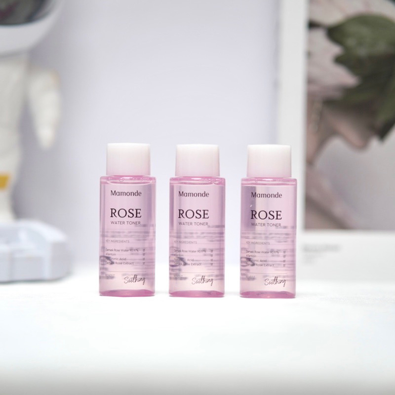 Nước hoa hồng Mamonde Rose water daily skin toner 50ml/150ml MẪU MỚI NHẤT