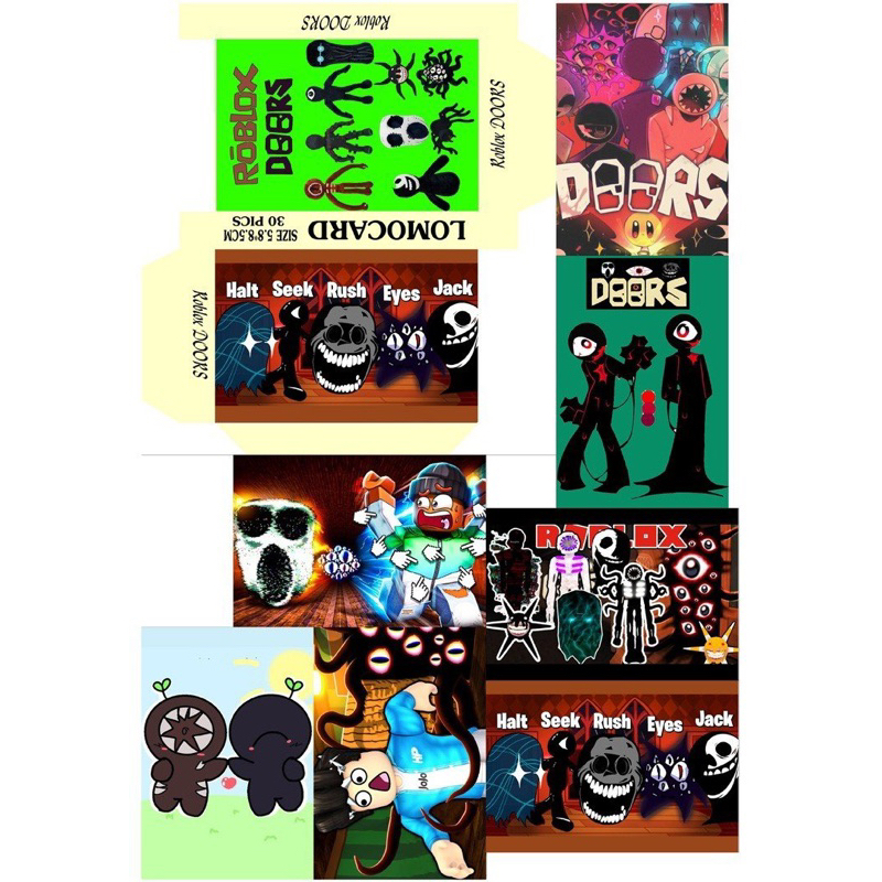 Hộp ảnh lomo card Blox fruit 30 ảnh khác nhau kèm hộp/ Lomo card Blox fruits