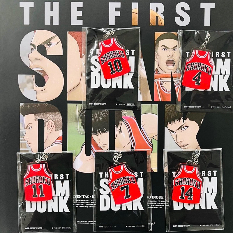 The First Slam Dunk Film - Móc Khoá - Hologram Postcard - Official CGV