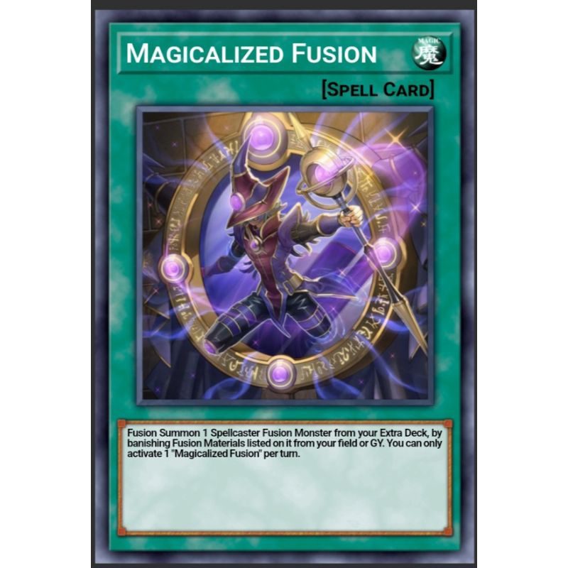 Thẻ bài yugioh Magicalized Fusion [ RC04-JP059 ]