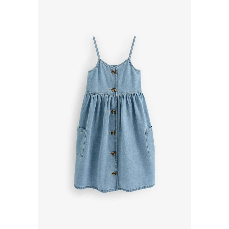 Váy jeans kute 2 dây cho bé gái 9-25kg