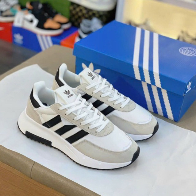 Giày sneaker nmd r2 trắng đen