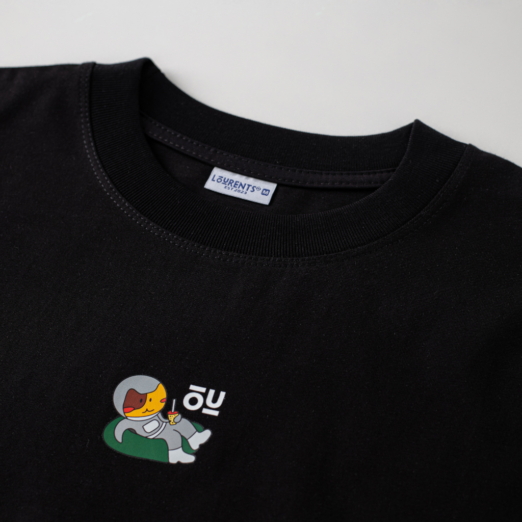 Áo Thun Local Brand Lourents Mèo Phi Hành Gia Collection Premium - TEE5