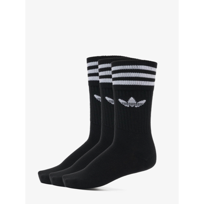 Set 2 Đôi Vớ Adidas Originals Crew Black