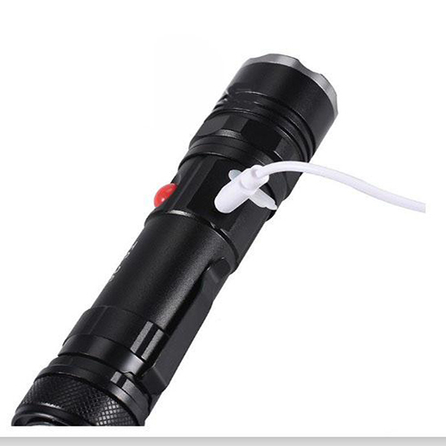 ĐÈN PIN CẦM TAY XML - T12 CHIẾU SÁNG TỐT, THIẾT KẾ NHỎ GỌN, ĐÈN PIN SIÊU SÁNG T12 SẠC USB CÓ LED COB & NAM CHÂM HÍT